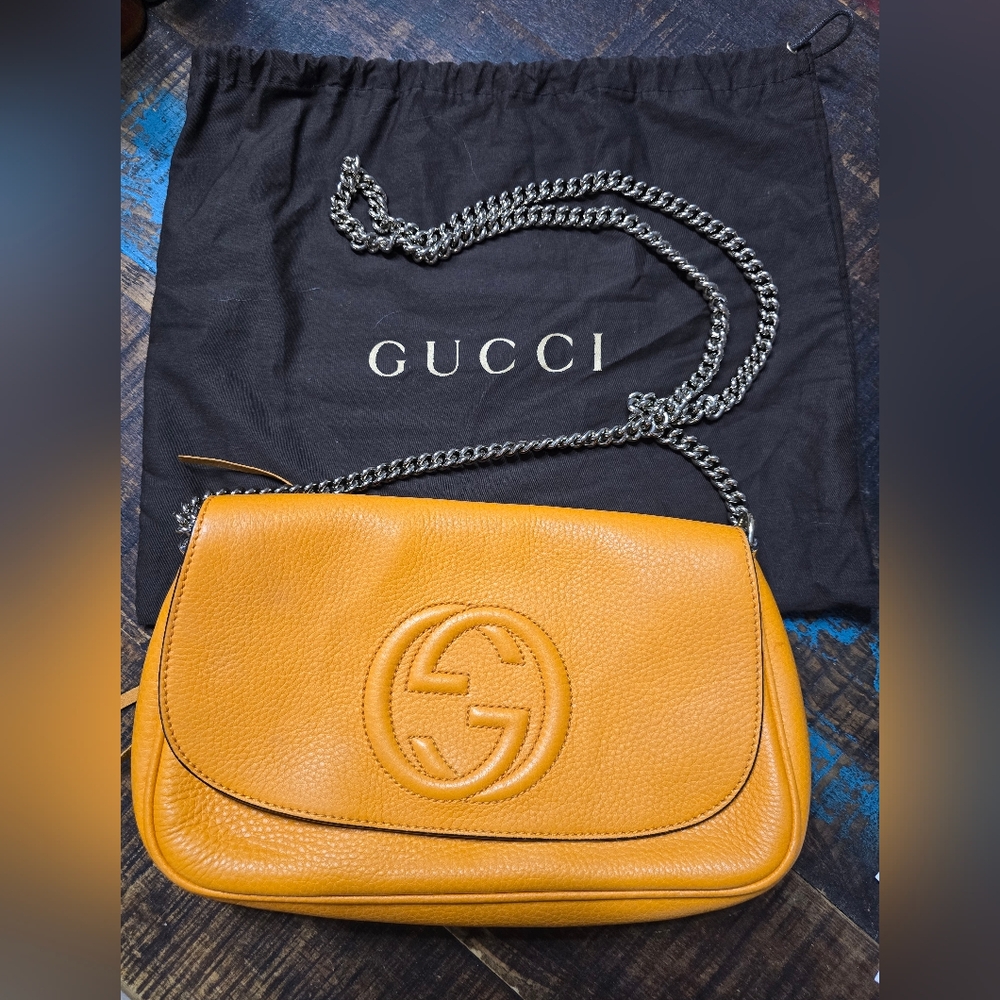 Gucci Soho Flap Chain Crossbody